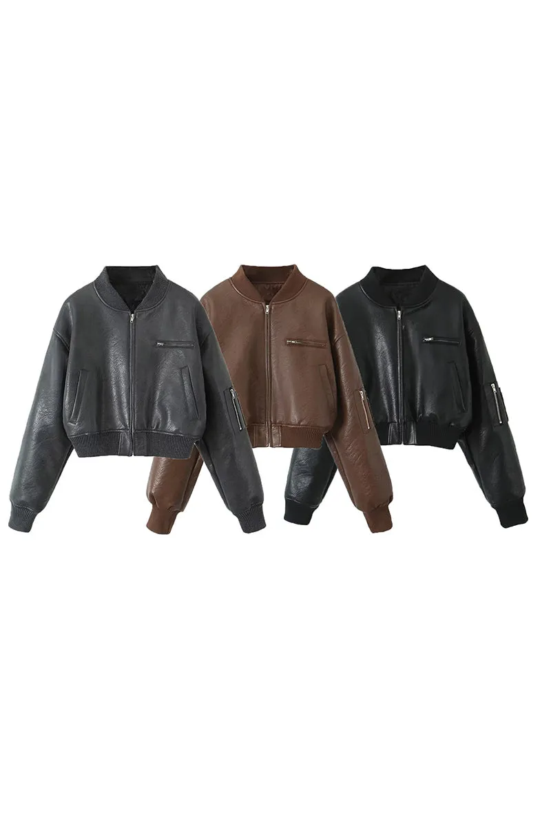 HCT1098 City Chic Bomber Outerwear