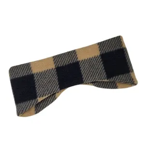 HEADBAND BUFFALO CHECK TAN