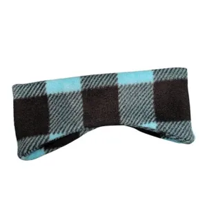 HEADBAND BUFFALO CHECK TEAL
