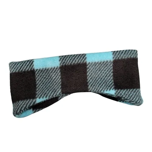HEADBAND BUFFALO CHECK TEAL