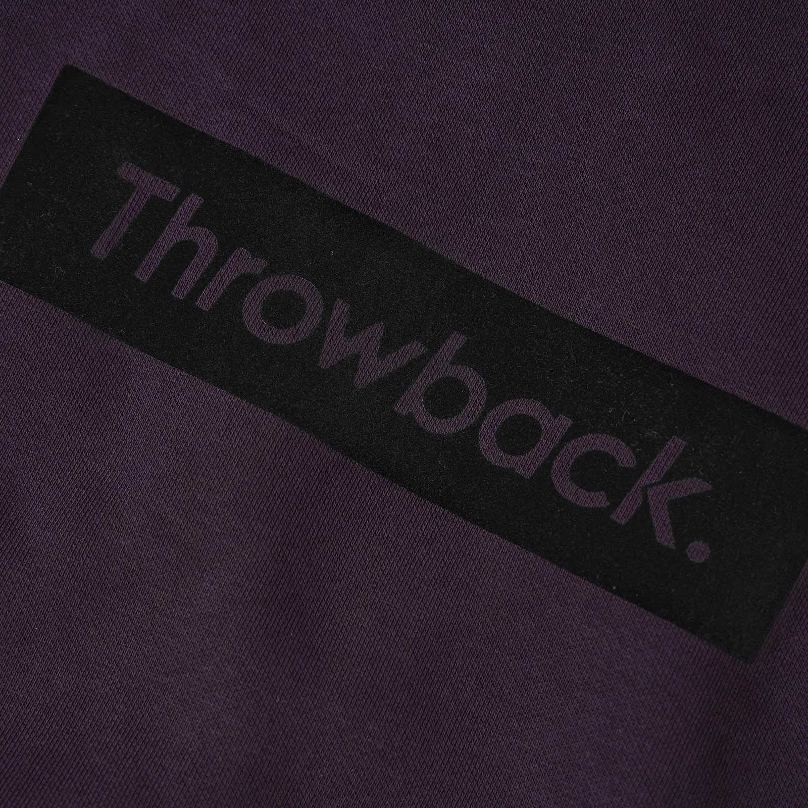 Headline Box Logo Hoodie - Plum