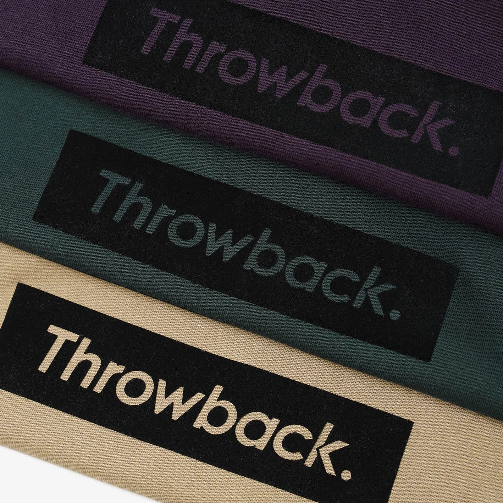 Headline Box Logo Hoodie - Plum