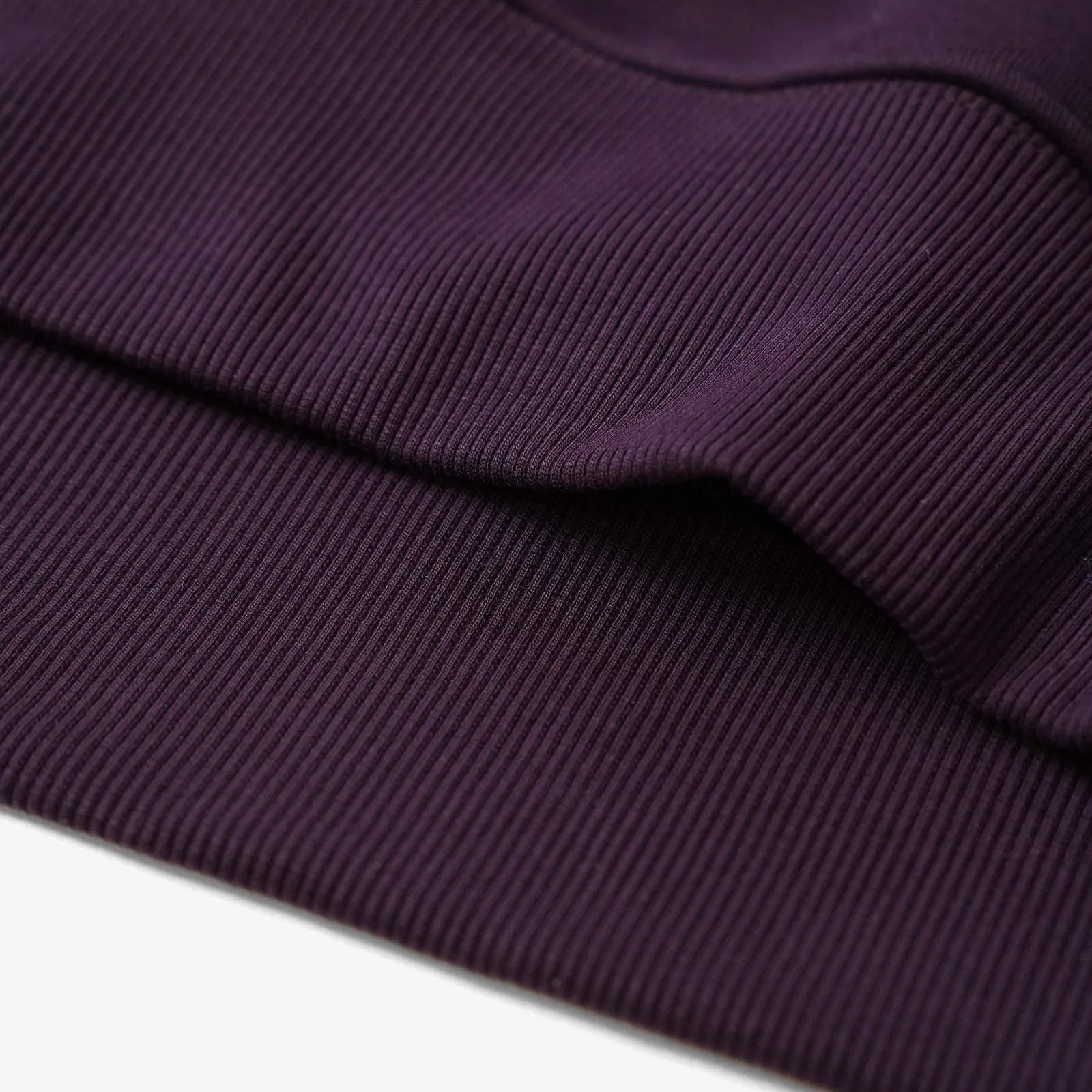 Headline Box Logo Hoodie - Plum