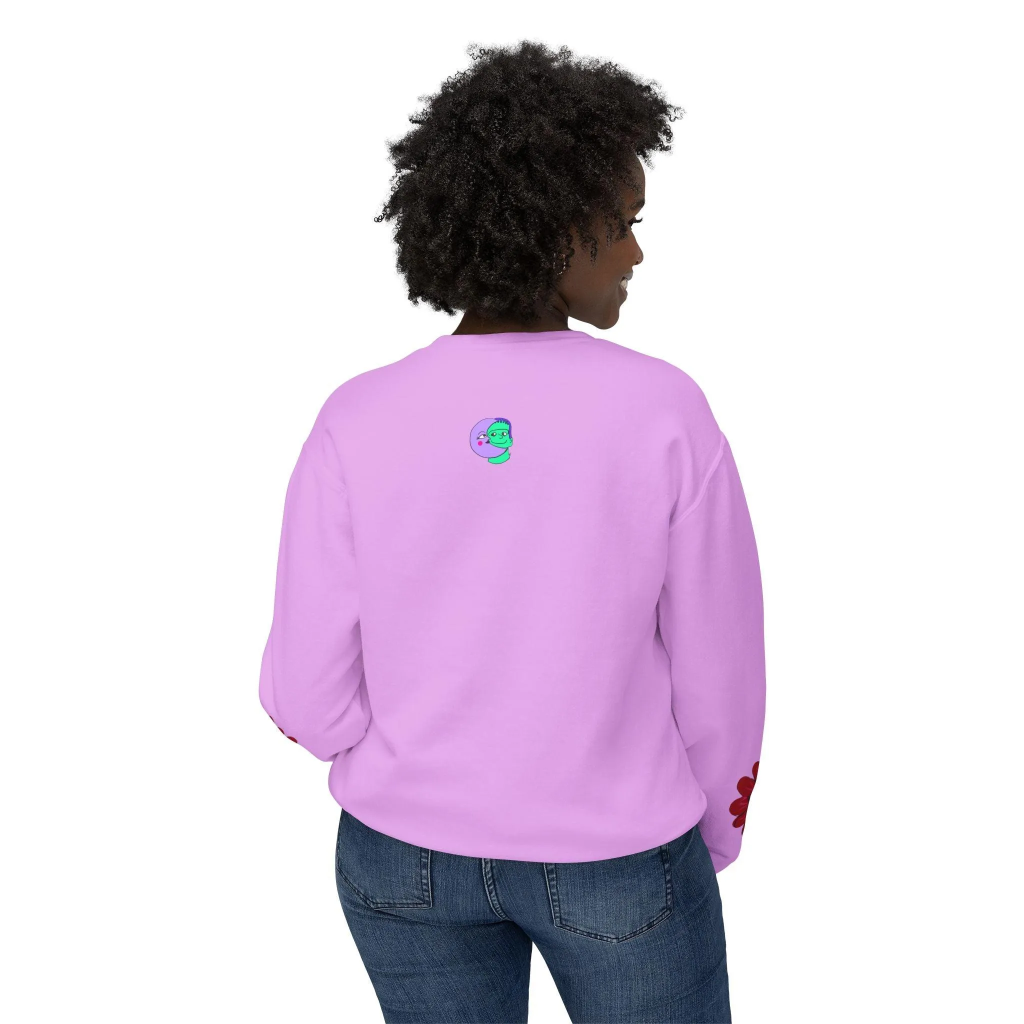 Heard you gon be Great Sweet Pea Unisex Lightweight Crewneck Sweatshirt