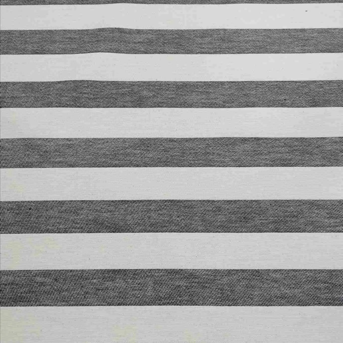 Heavy Cotton Twill, Aruba Stripe, Thick Navy