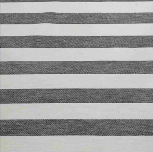 Heavy Cotton Twill, Aruba Stripe, Thick Navy