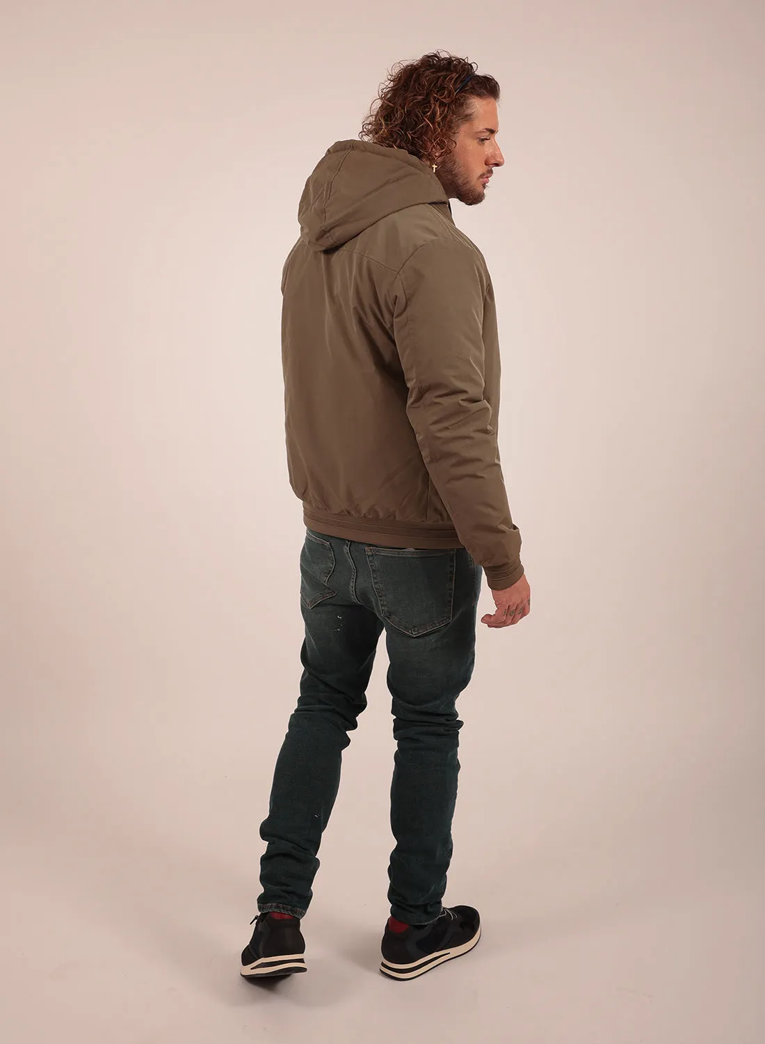 Heritage Reversible Jacket in Khaki