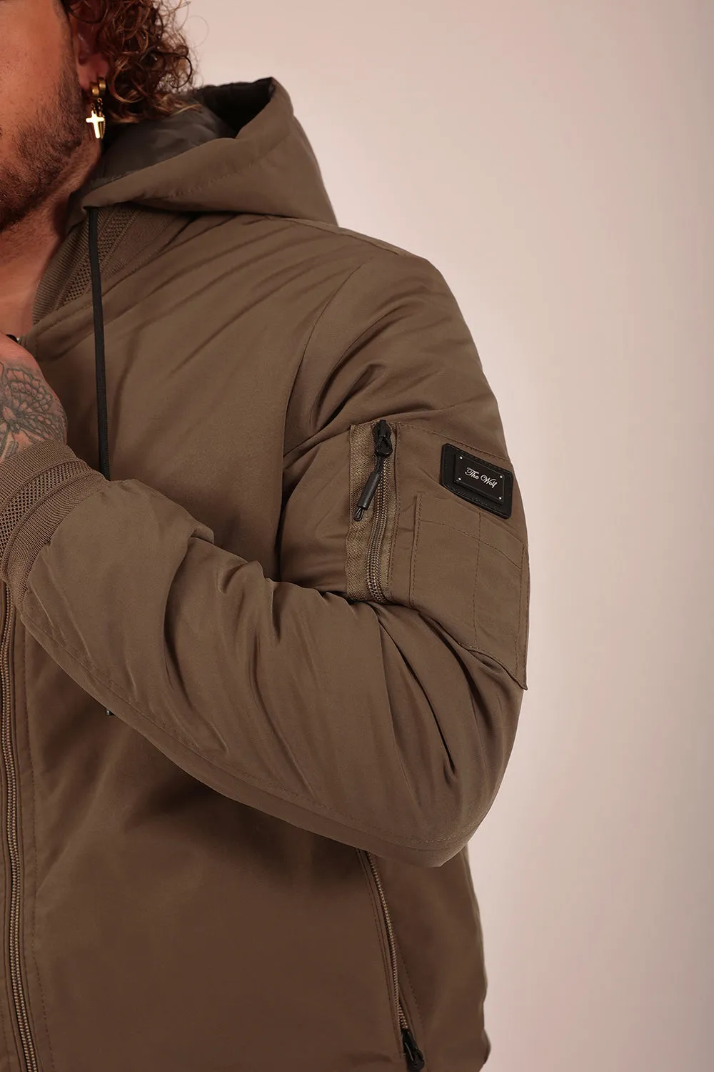 Heritage Reversible Jacket in Khaki