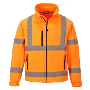 Hi Visibility Fleece lined Softshell Jacket Portwest - S424