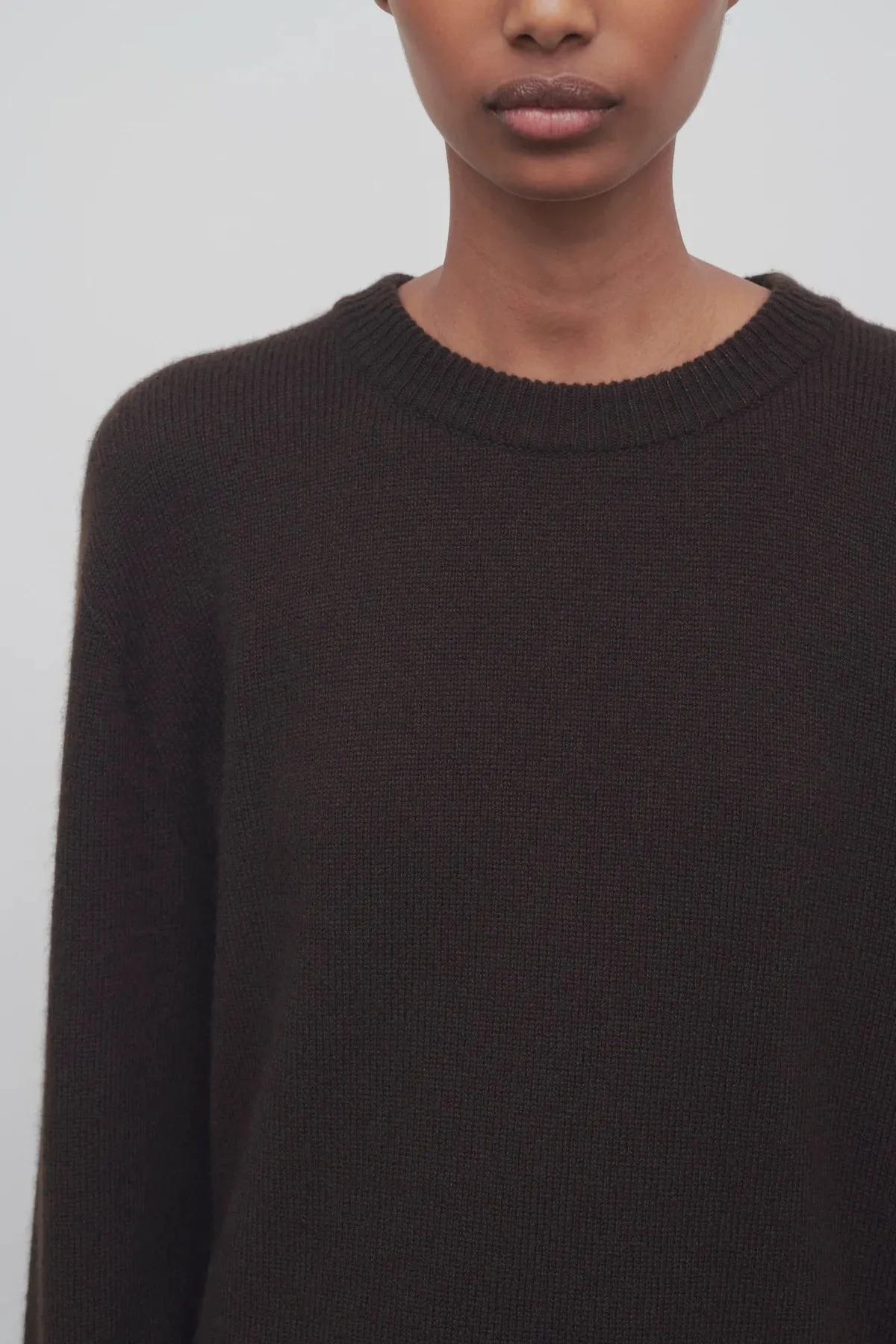 Hibem Sweater in Cashmere (Brown)
