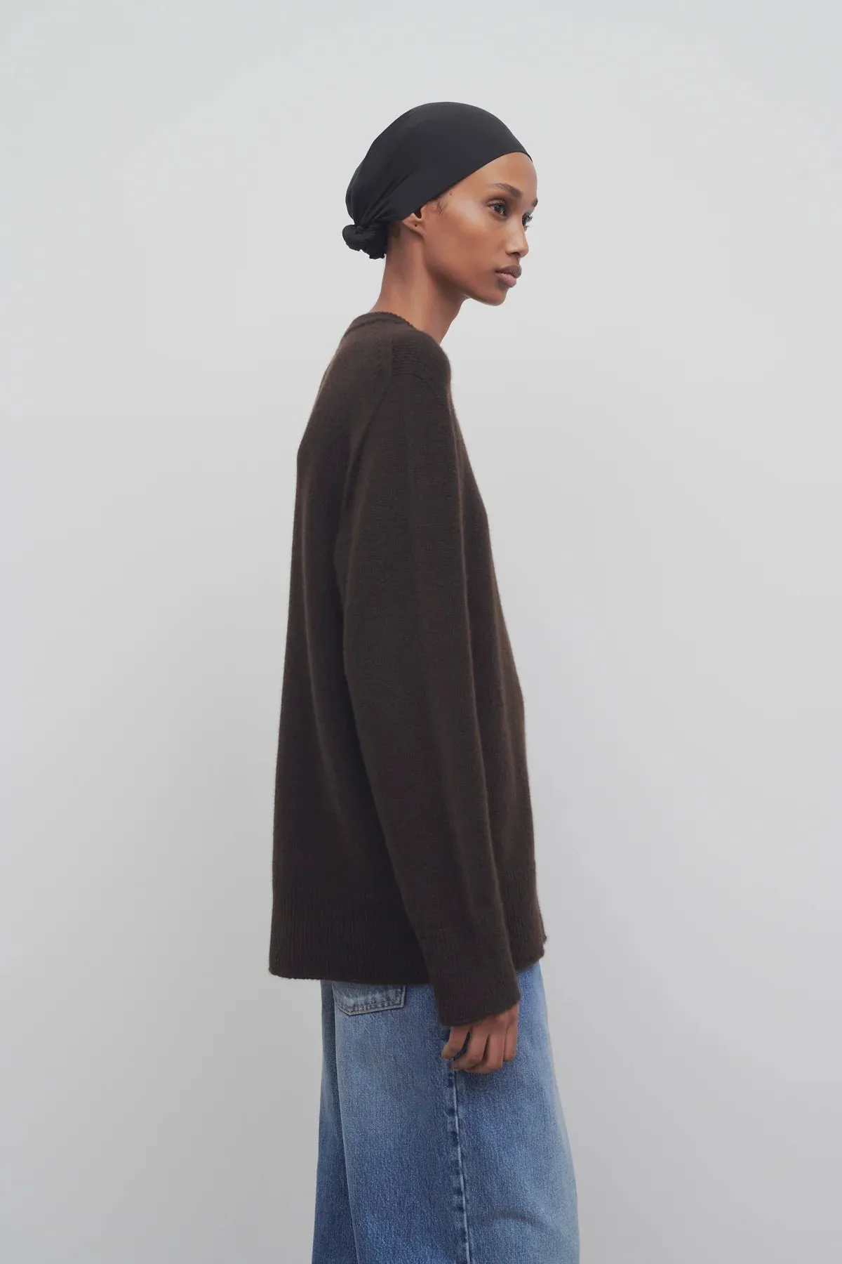 Hibem Sweater in Cashmere (Brown)