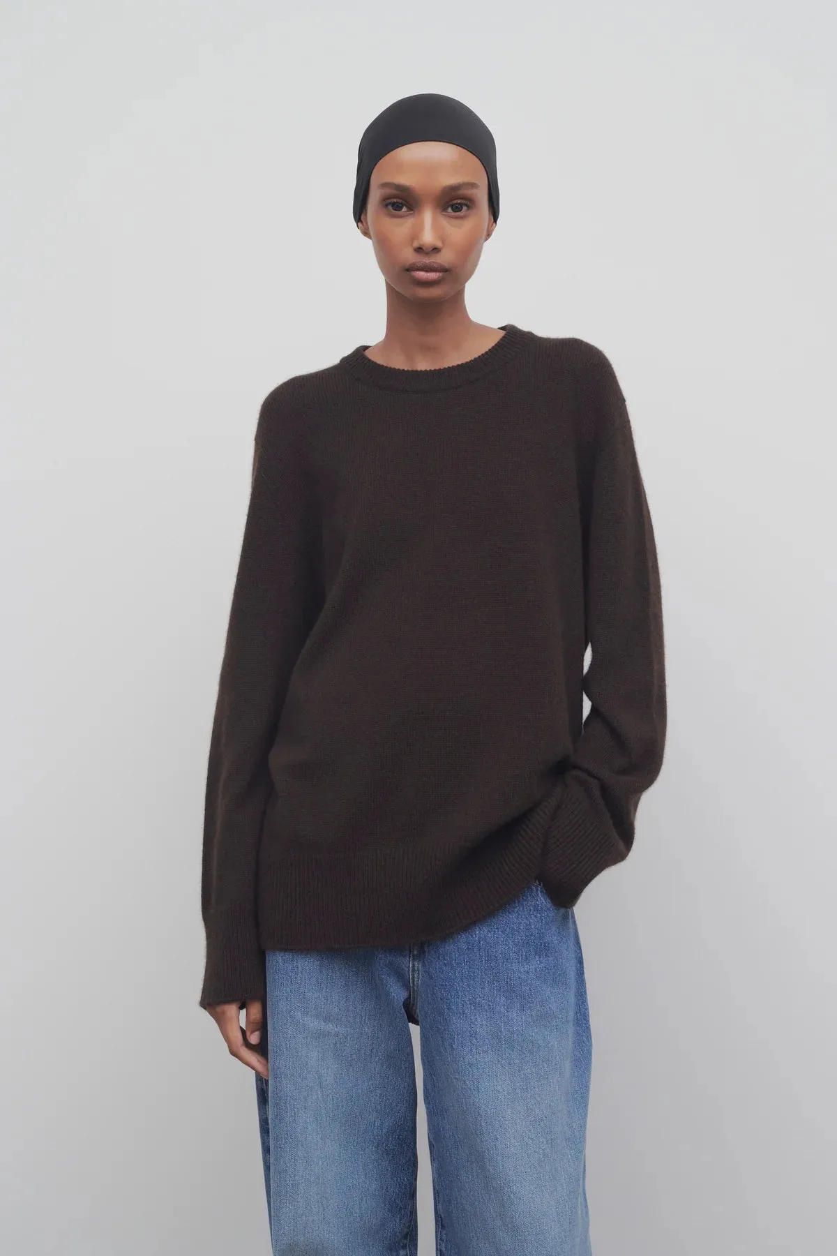 Hibem Sweater in Cashmere (Brown)