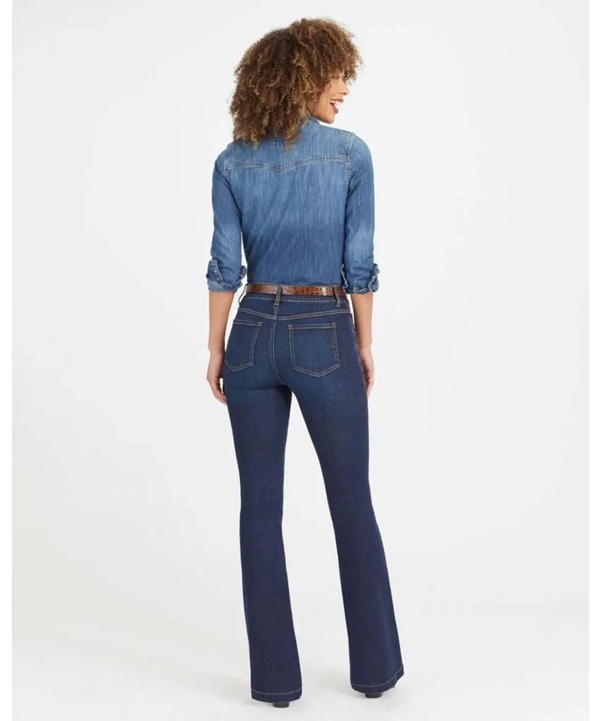 High Rise Flare Jean Midnight Shade