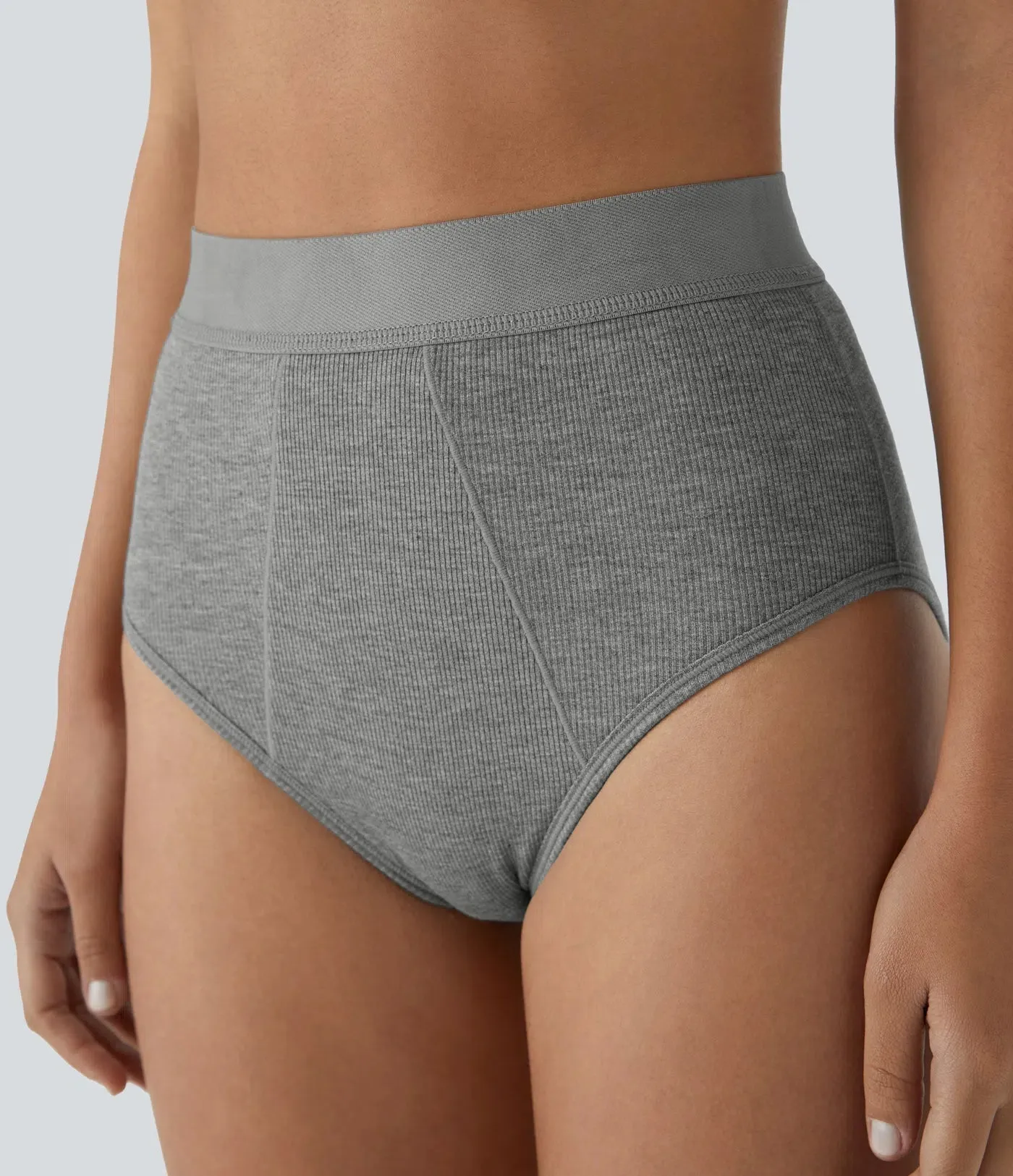 High-Stretch Skin-Friendly High-Waisted Lounge Panties | Soft & Comfortable