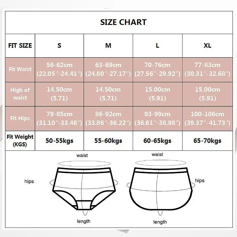 High Waist Elastic Shapewear Panties - Women's Sexy Briefs for Enhanced Silhouette