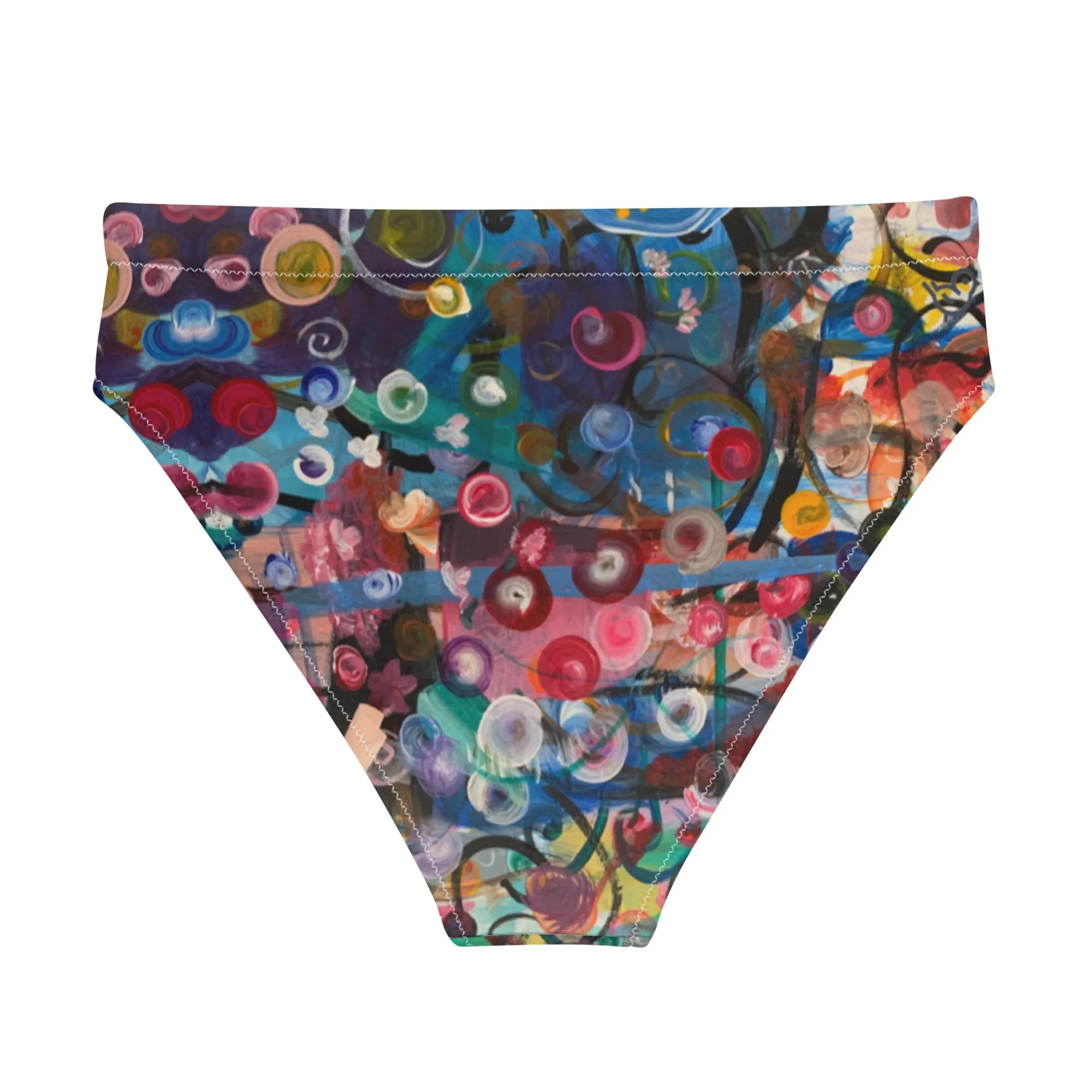 High-waisted bikini bottom "Breeze"