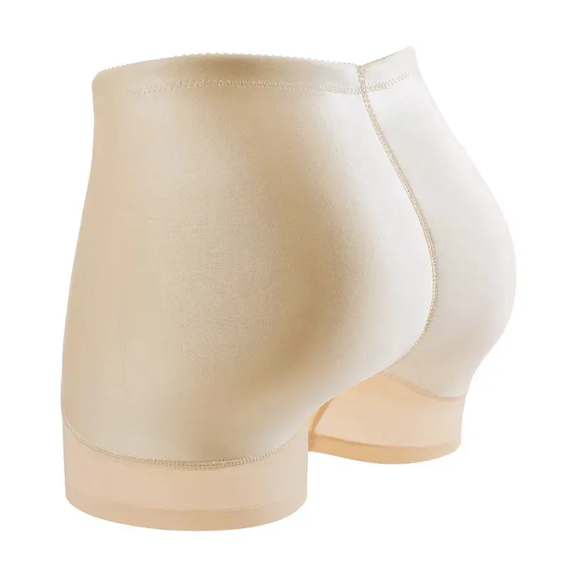 High-Waisted Padded Butt Lifting Shorts – Seamless Hip Enhancer Shapewear for Women