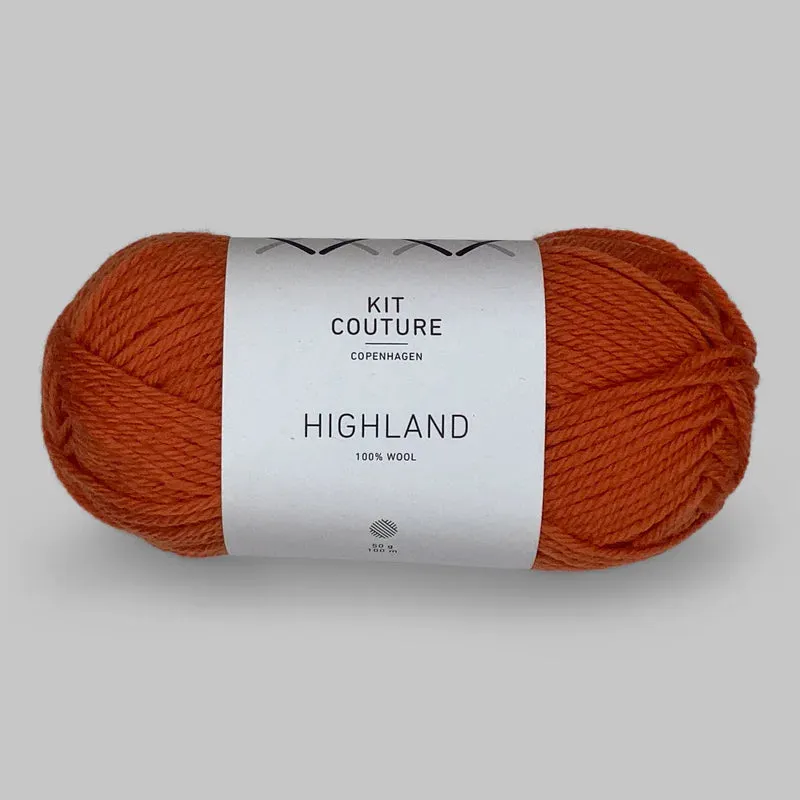 Highland Yarn Orange 215