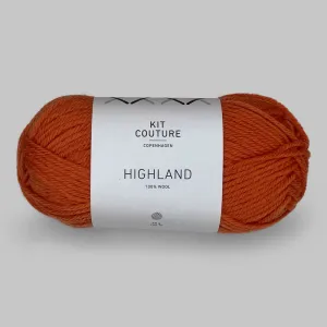 Highland Yarn Orange 215