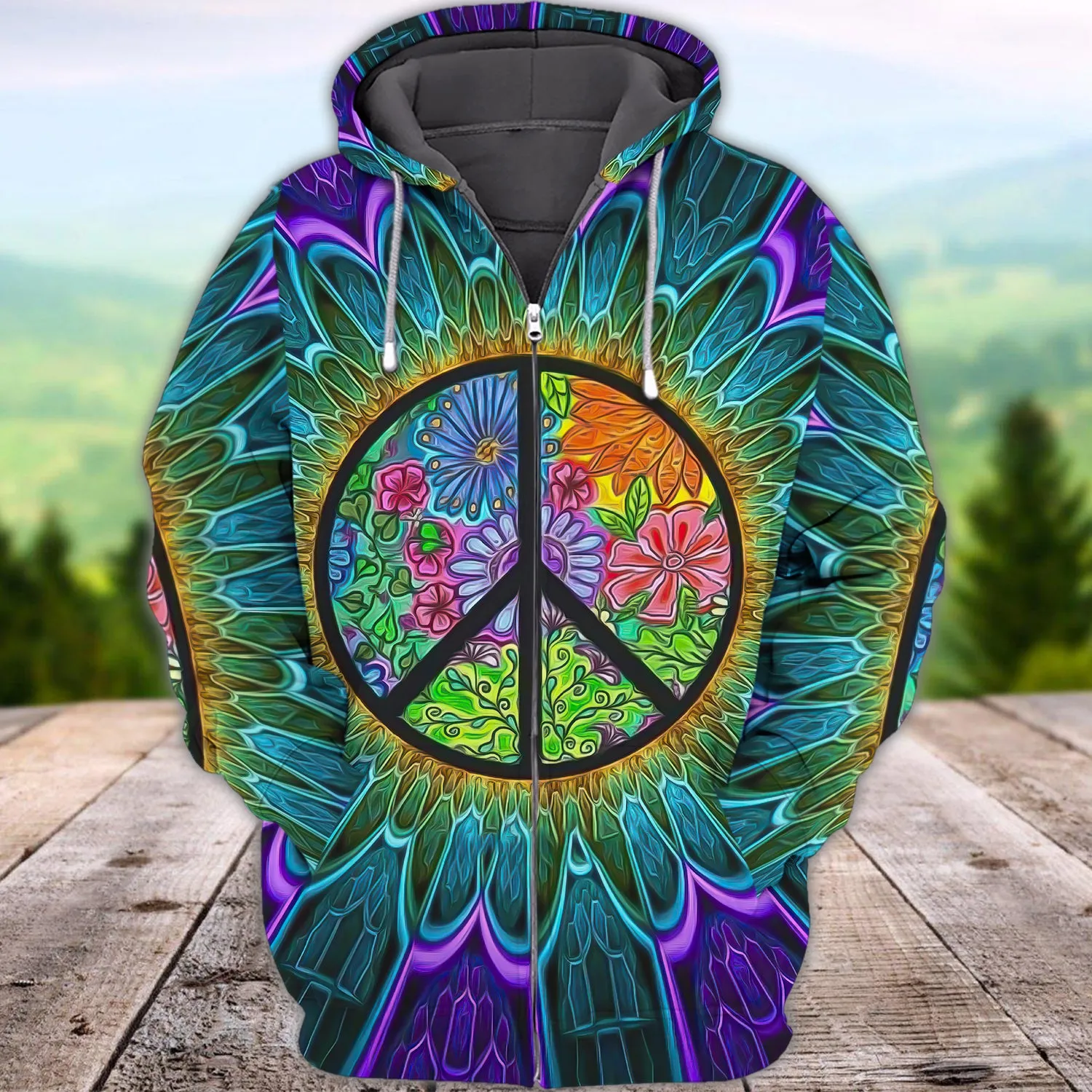 Hippie, 3D Full Print 003