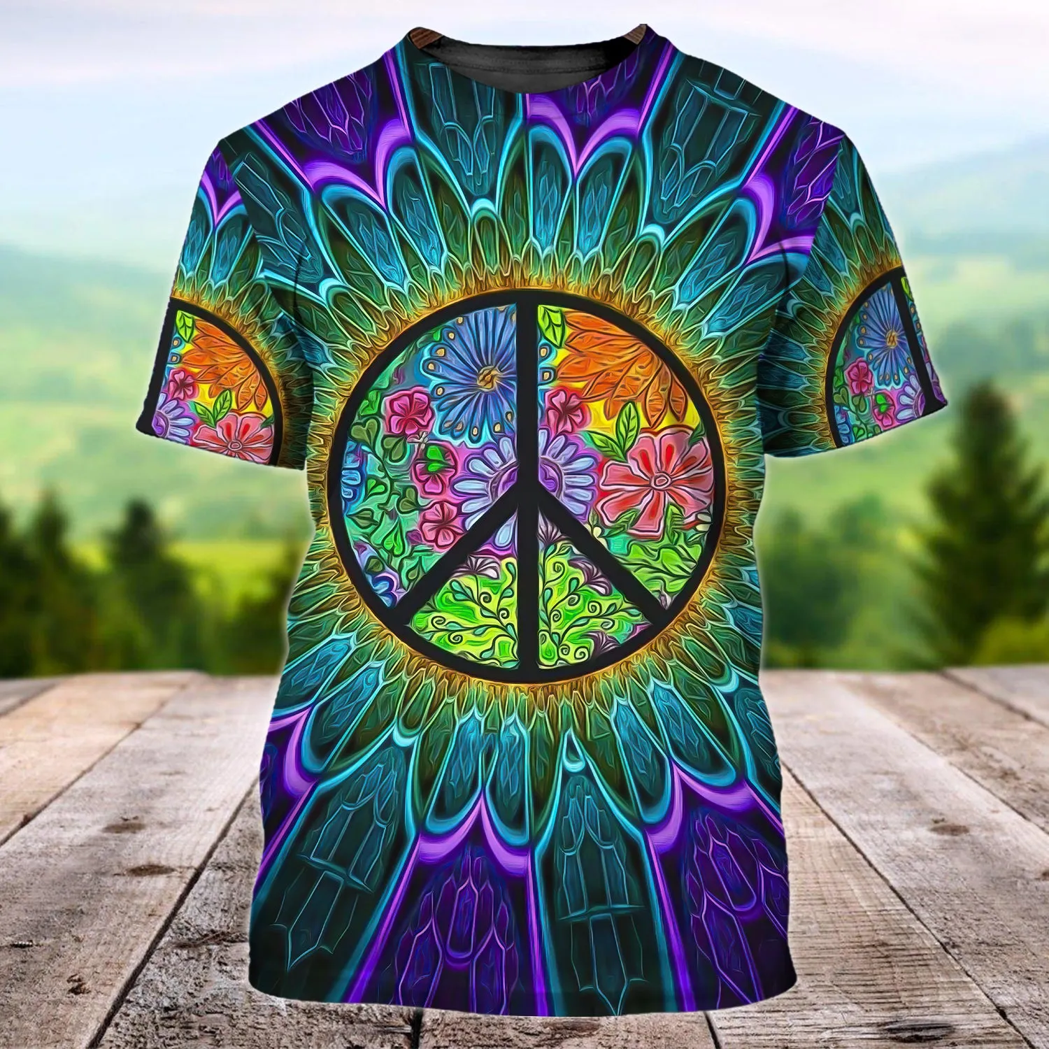 Hippie, 3D Full Print 003