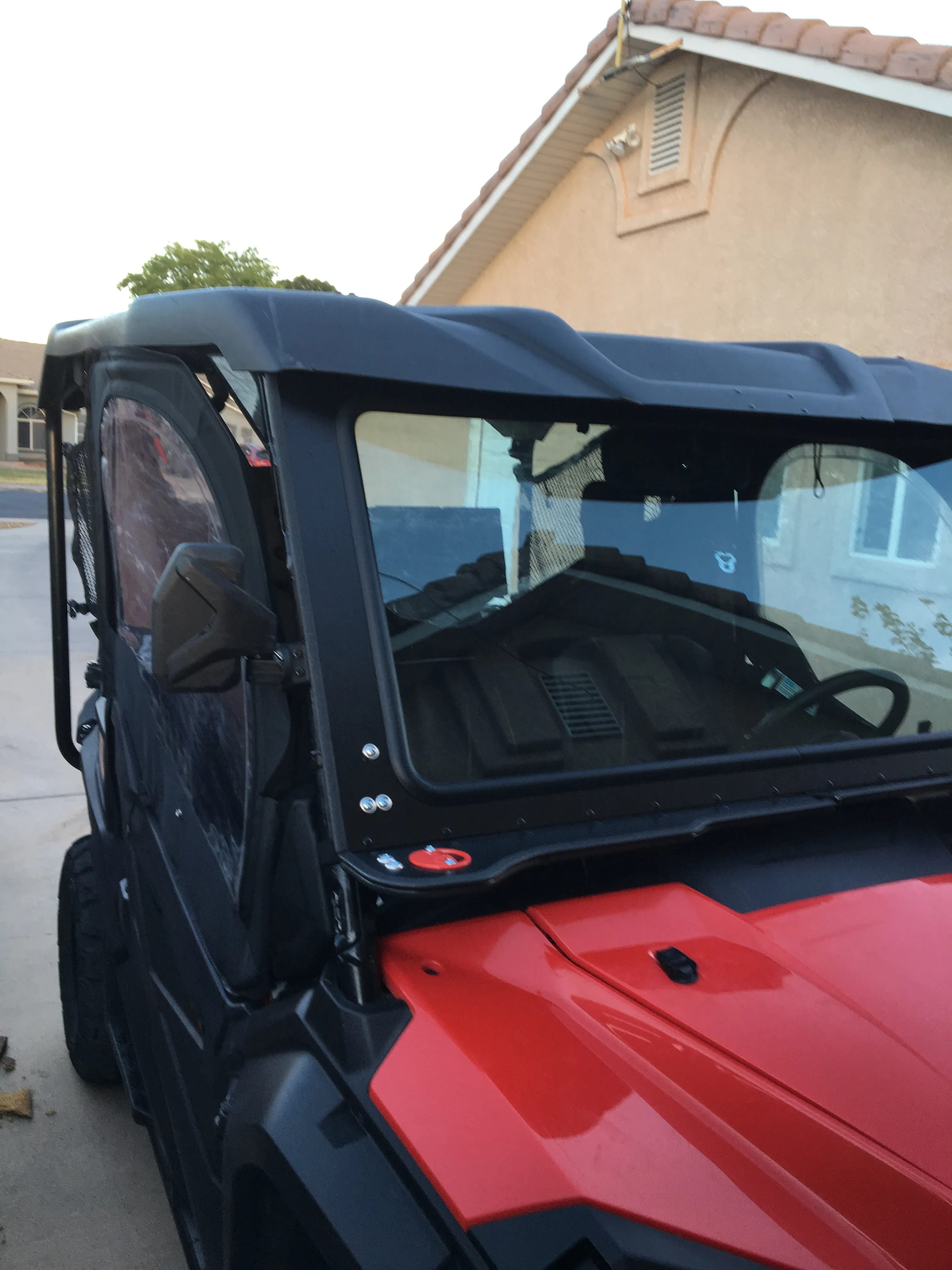 HONDA PIONEER 1000 FRONT WINDSHIELD 2016 