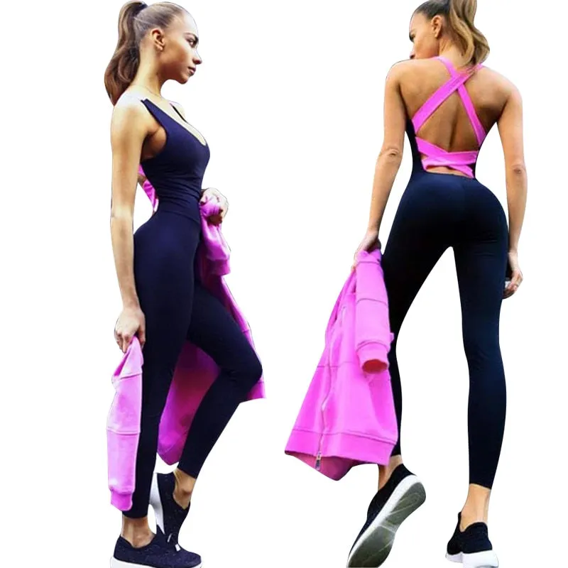 Hot Sexy One Piece Backless Play  and Tracksuit