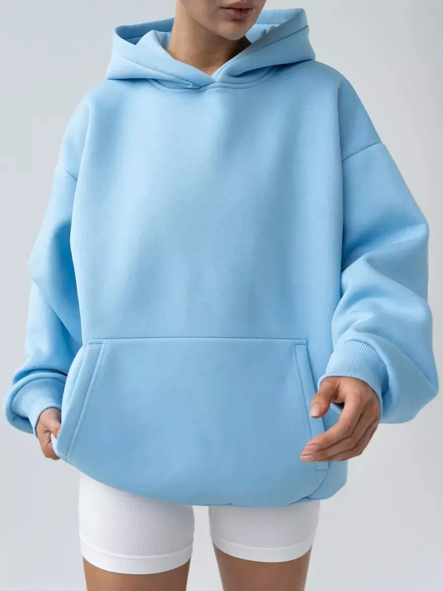 Hug Me Oversized Kangaroo Pocket Hoodie