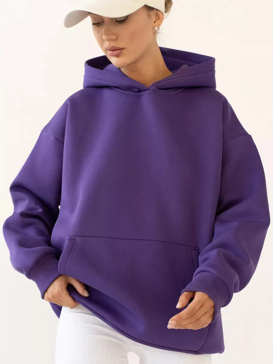 Hug Me Oversized Kangaroo Pocket Hoodie
