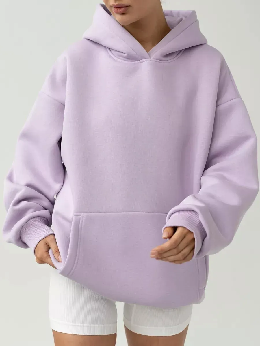 Hug Me Oversized Kangaroo Pocket Hoodie