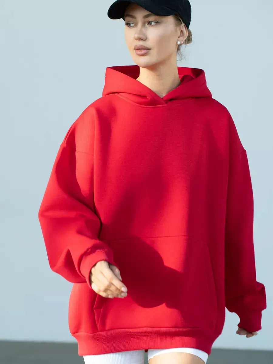 Hug Me Oversized Kangaroo Pocket Hoodie