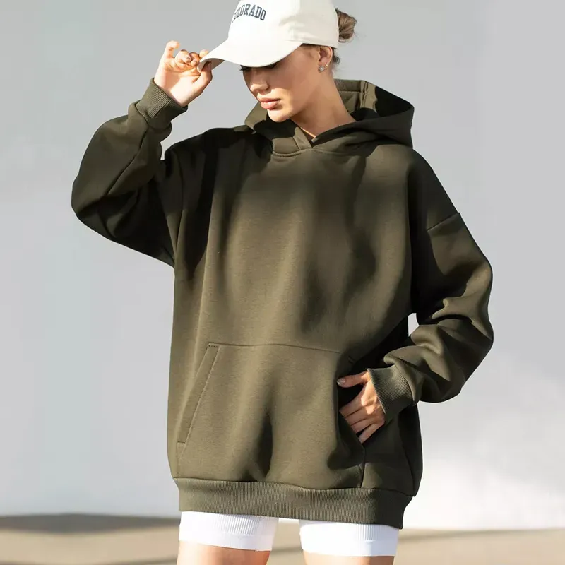 Hug Me Oversized Kangaroo Pocket Hoodie