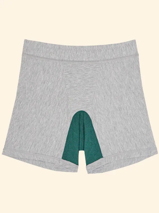 Huha - Mid Boxer Underwear | Grey