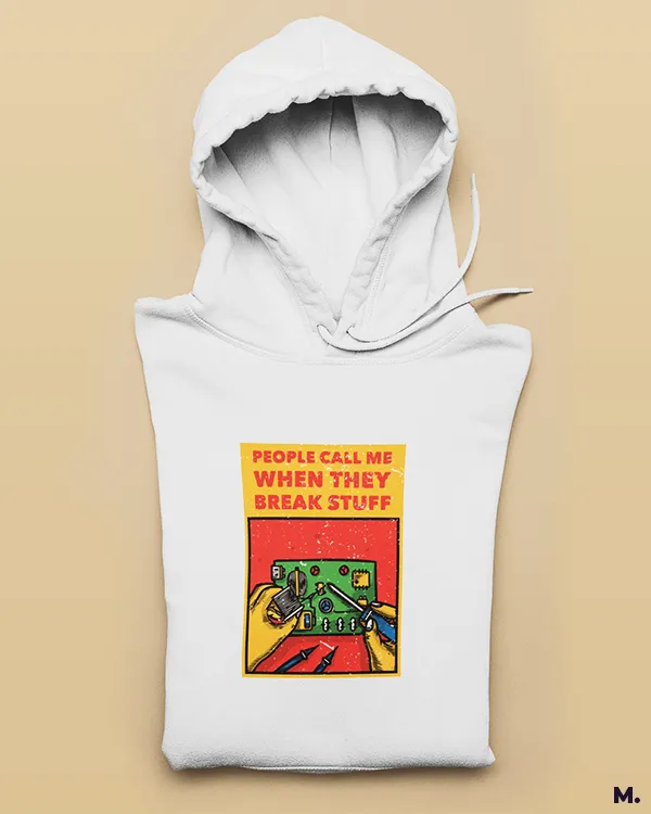 I can fix it all printed hoodies