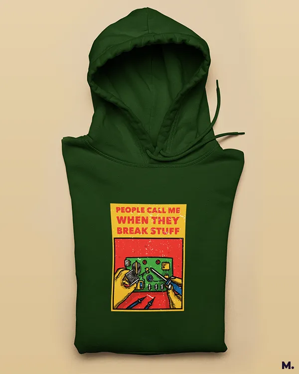 I can fix it all printed hoodies