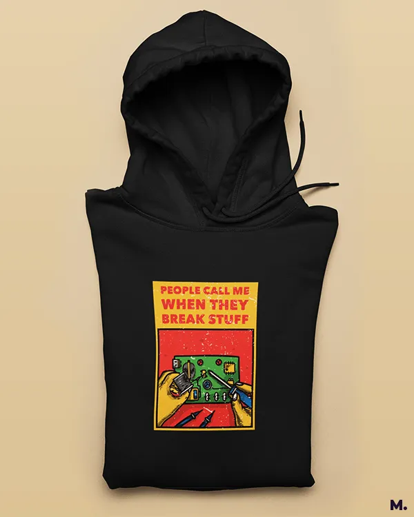 I can fix it all printed hoodies