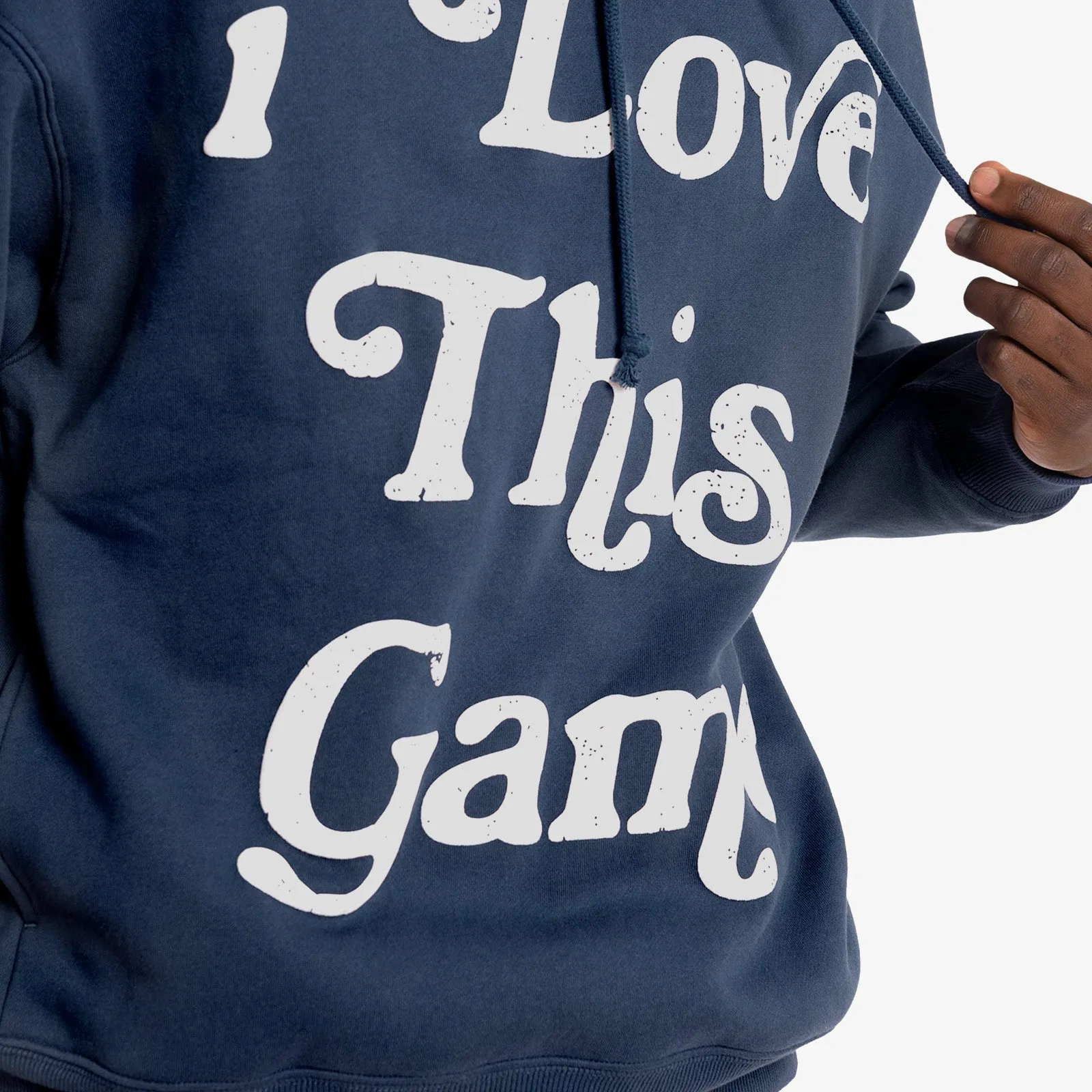I Love This Game Hoodie - Navy