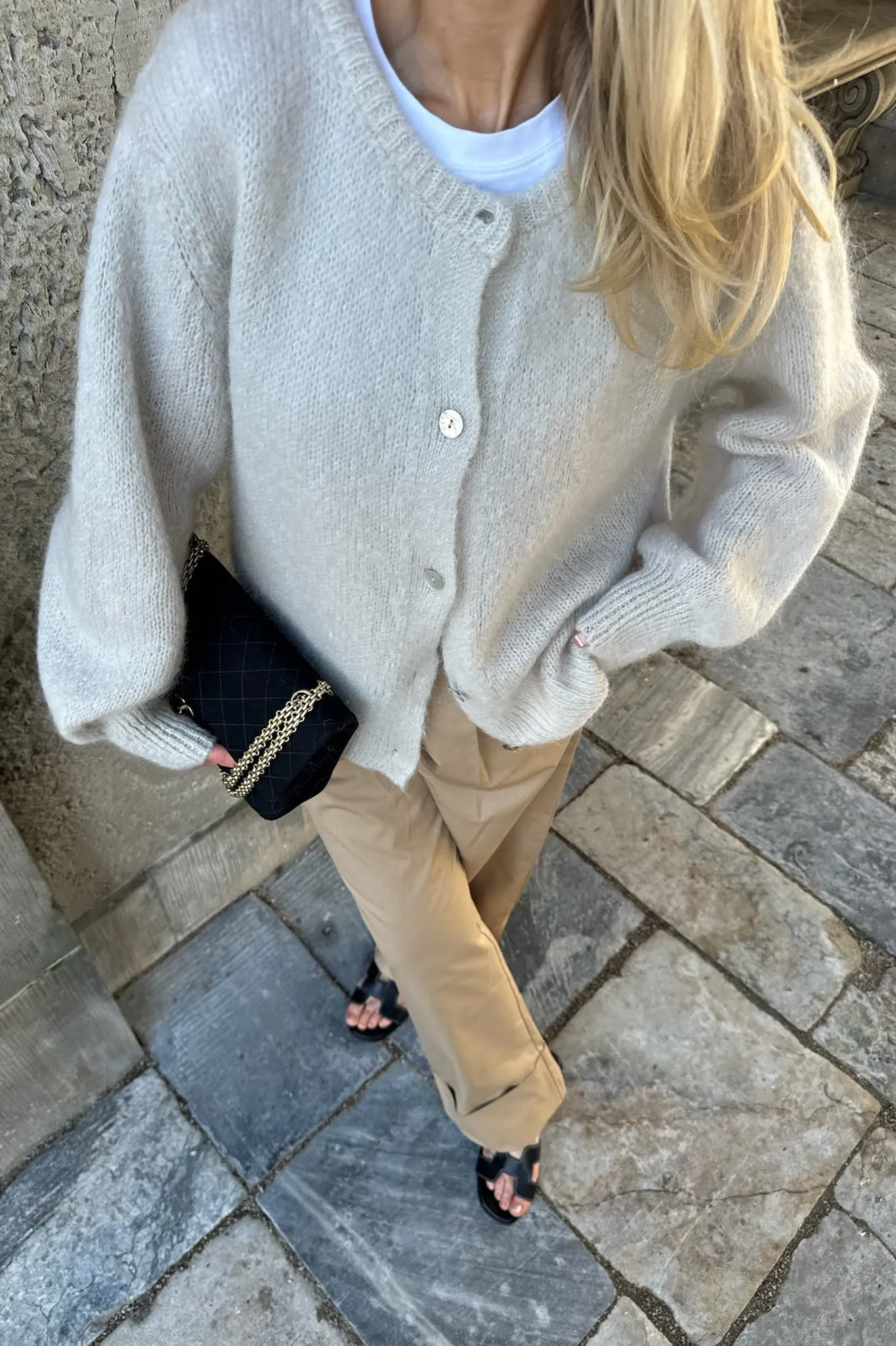 IdaIC Cardigan (Forudbestilling lev. uge 10) - Beige