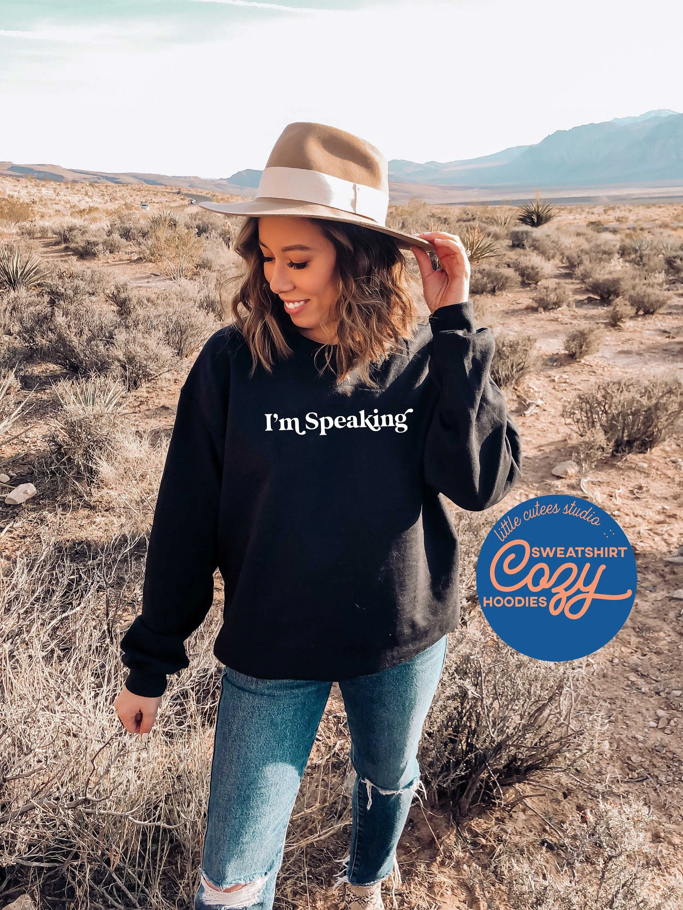 I'm Speaking Shirt | Feminist Shirt | Feminism Sweatshirt | Politics 2020 | Kamala Harris | Girl Power | Democrat | Women's Rights Vote Tee