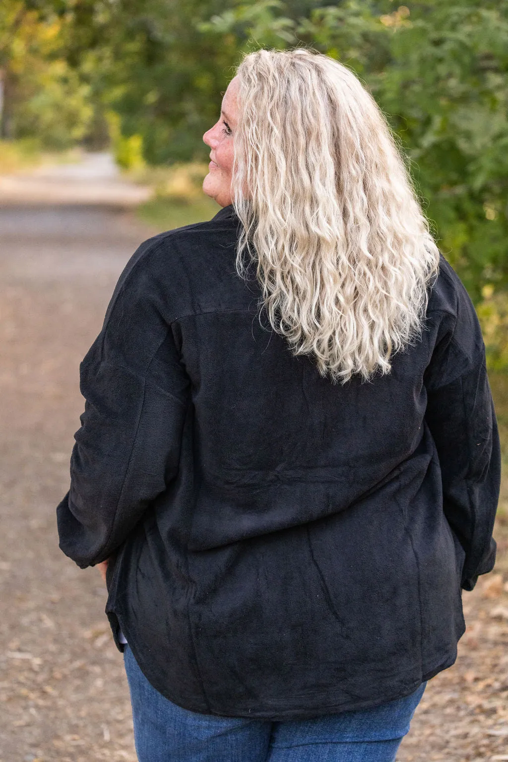 IN STOCK Jordan Shacket - Black FINAL SALE