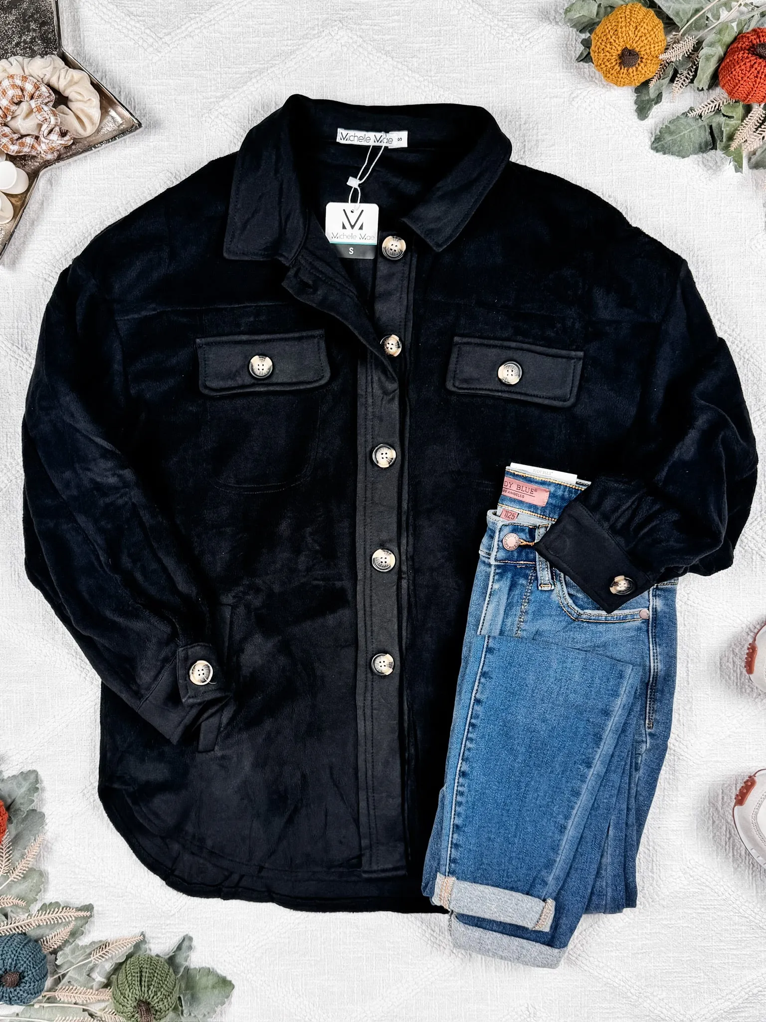 IN STOCK Jordan Shacket - Black FINAL SALE