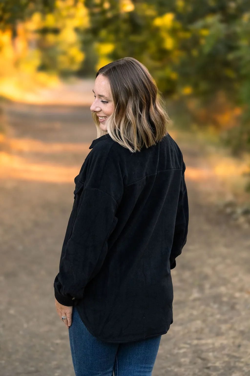 IN STOCK Jordan Shacket - Black FINAL SALE