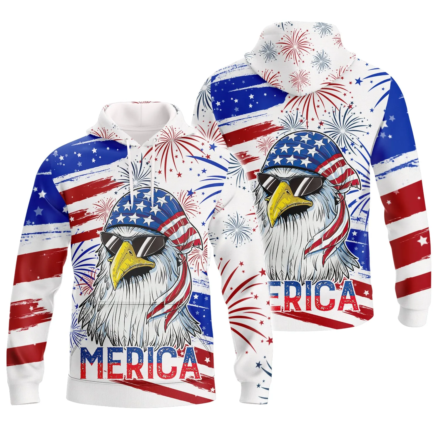 Independence Day Is Coming Ealge Merica 3D Full Print