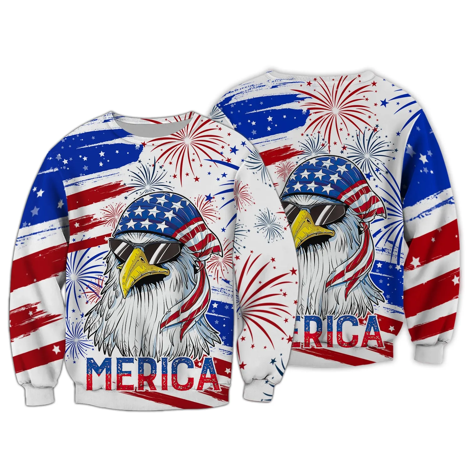 Independence Day Is Coming Ealge Merica 3D Full Print