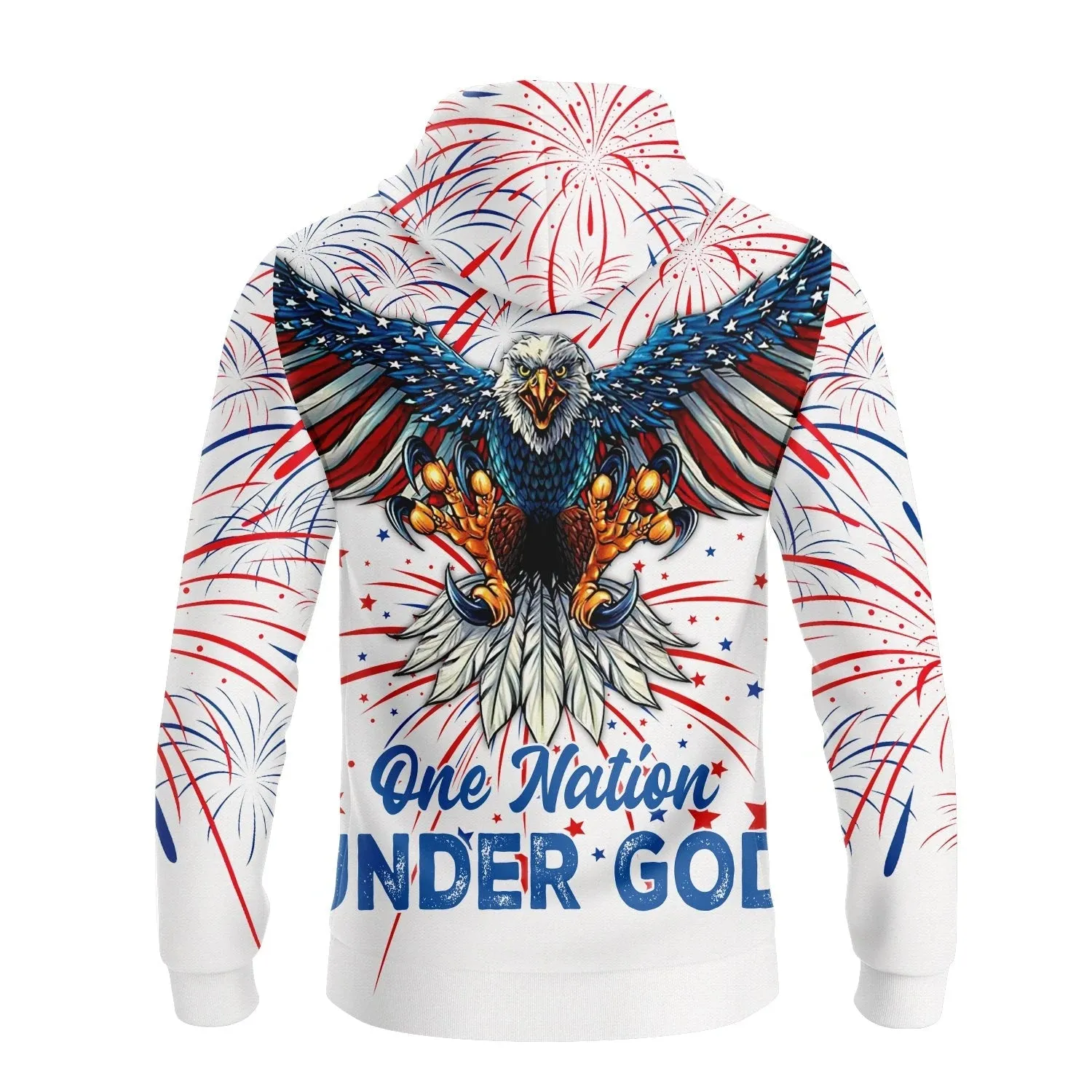 Independence Day Is Coming Ealge One Nation Under God 3D Full Print
