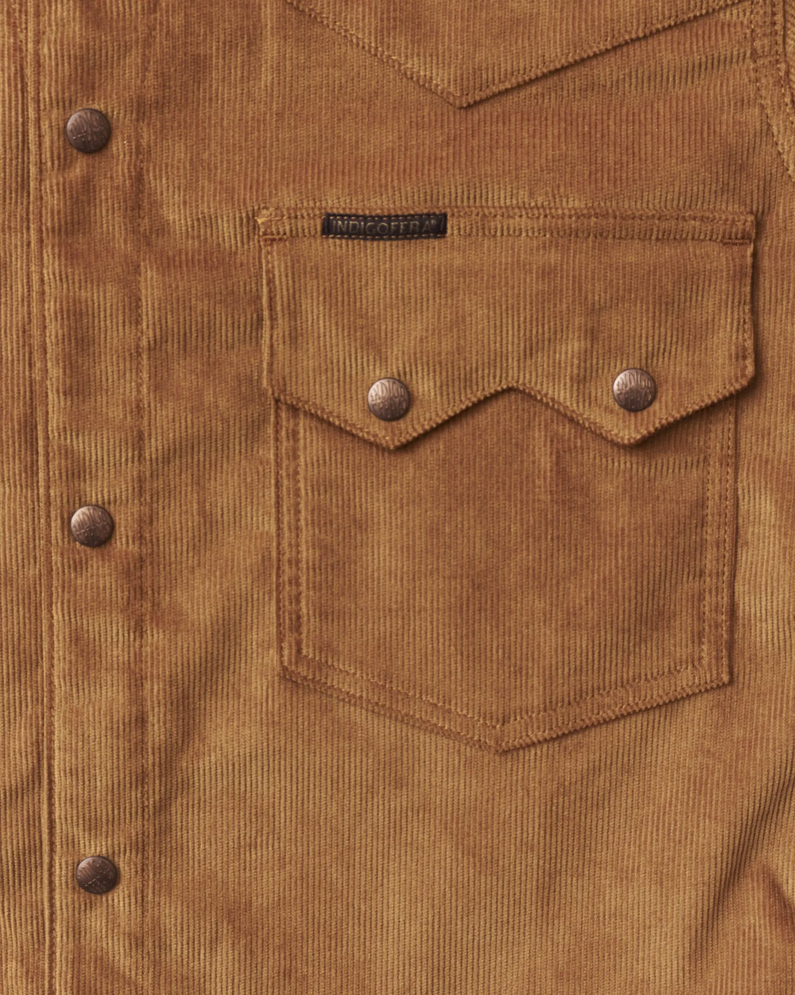Indigofera Cooper Jacket Corduroy Gold