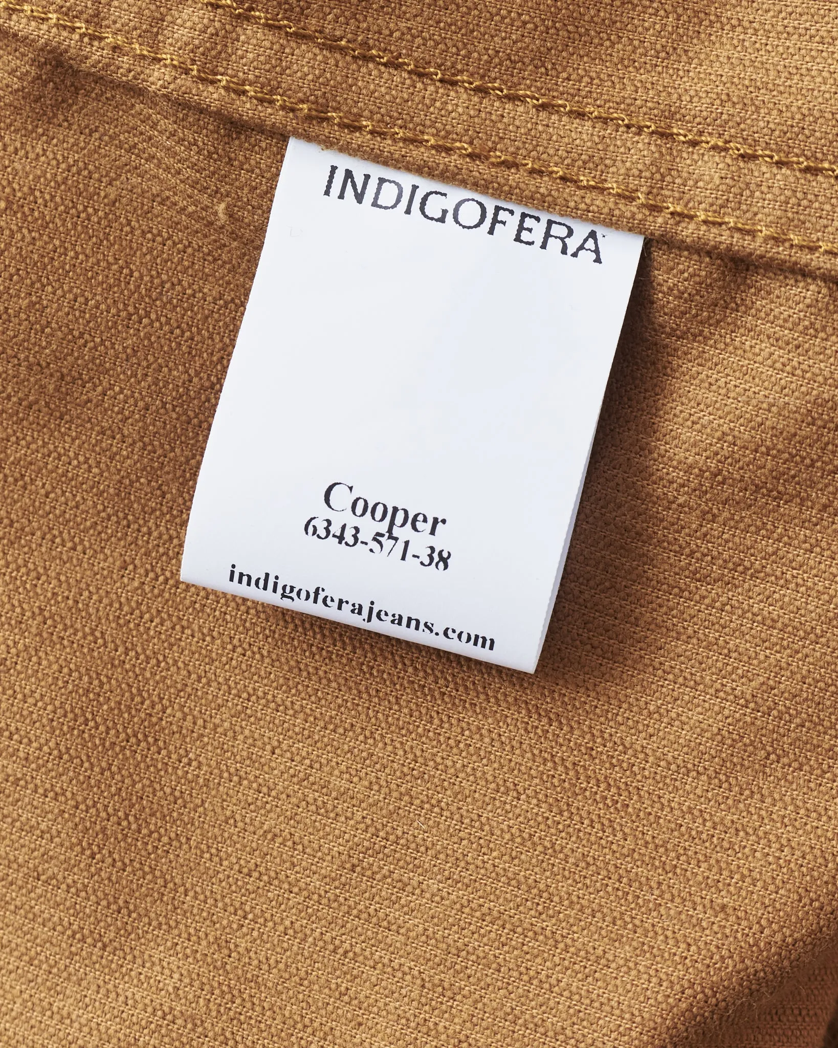 Indigofera Cooper Jacket Corduroy Gold