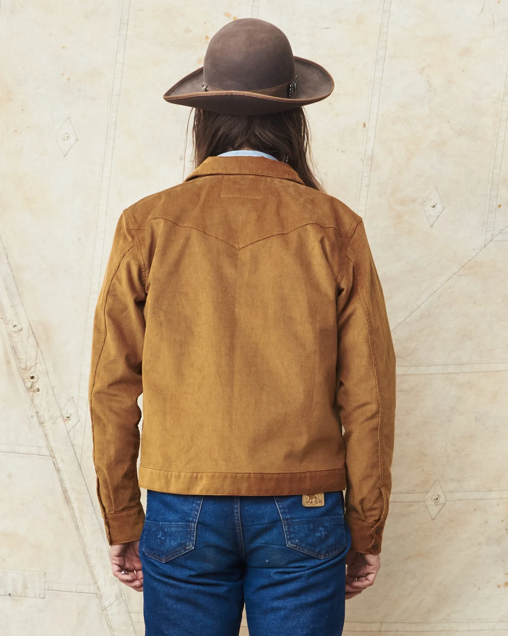 Indigofera Cooper Jacket Corduroy Gold