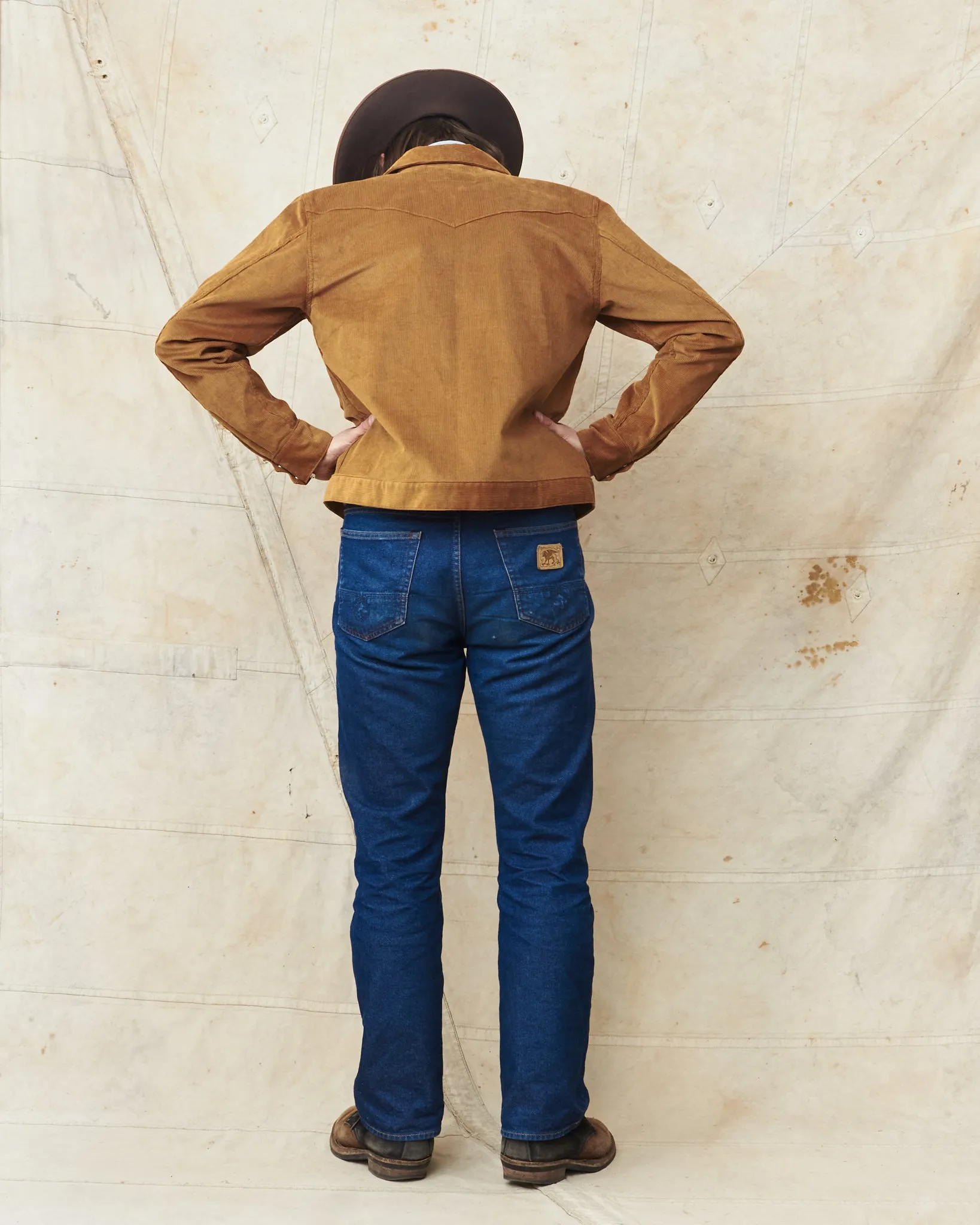 Indigofera Cooper Jacket Corduroy Gold