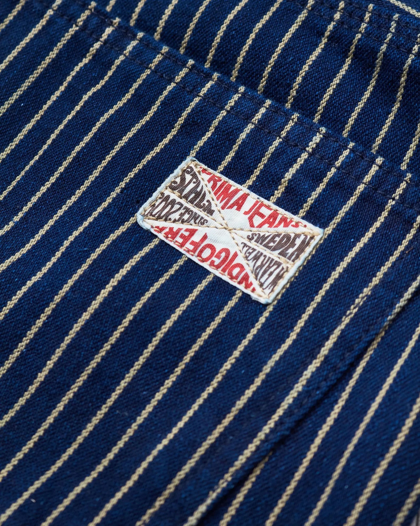 Indigofera Wendell Pants Single Stripe Rinsed